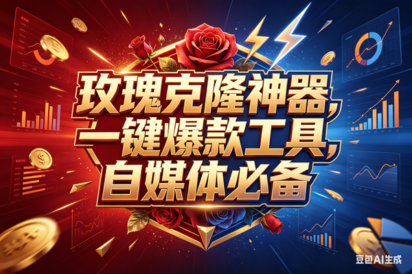 （18217期）玫瑰克隆，一键生成爆款，自媒体人必备神器，50多个功能的保姆级教程-安索博客网