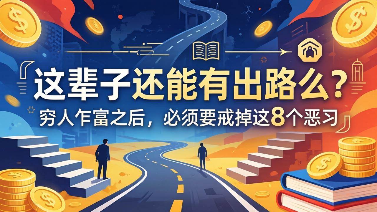 这俩人生干货文章，看完真的能翻身？【原来出路这么找】+【暴富后千万别碰这8个坑】-安索博客网