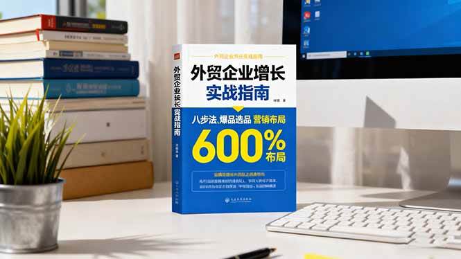 （16296期）外贸企业增长实战指南，八步法、爆品选品、营销布局，业绩涨300%-安索博客网