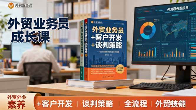 （16250期）外贸业务员成长课：职业素养+客户开发+谈判策略，搞定全流程外贸技能-安索博客网