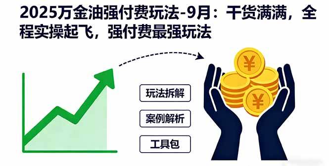 （16202期）2025年9月万金油强付费玩法：全是硬核干货，跟着步骤就能起飞，强付费玩法天花板-安索博客网