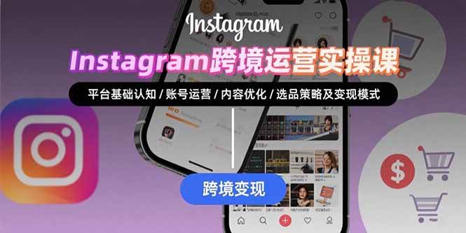 Instagram跨境运营实战：从零玩转账号、内容、选品到赚钱-安索博客网
