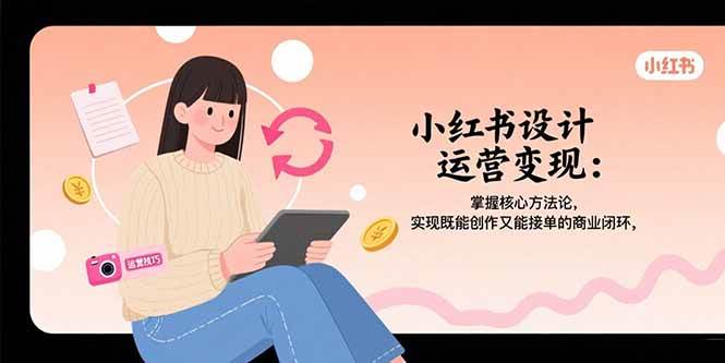 （15636期）小红书设计运营变现：学会核心方法，轻松实现创作接单两不误-安索博客网