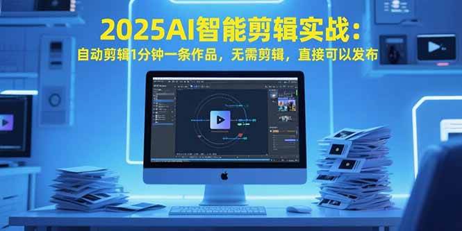 2025 AI智能剪辑实战来了：1分钟自动出片，剪完就能发，省心又省力-安索博客网