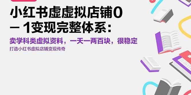 （15489期）小红书卖虚拟资料：每天稳赚一两百，零基础也能上手-安索博客网