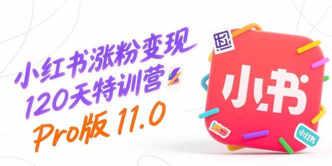 （15432期）小红书涨粉赚钱120天特训营Pro版11.0：零基础玩转平台运营、内容创作和变现-安索博客网