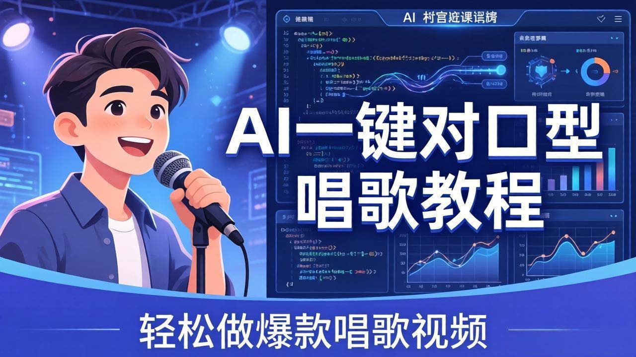 《AI一键对口型唱歌教程》——小白也能轻松搞定-安索博客网