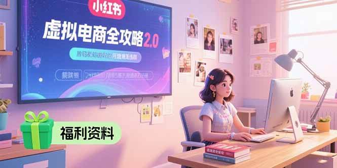 虚拟电商全攻略2.0：开店、选品、运营，手把手教你从小白到上手-安索博客网