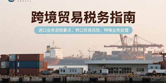 跨境贸易税务避坑指南：进口退税、转口风险、特殊业务一次讲透-安索博客网