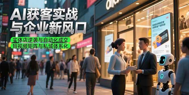 实体店老板看过来！AI帮你轻松搞定客户，生意不再难做-安索博客网