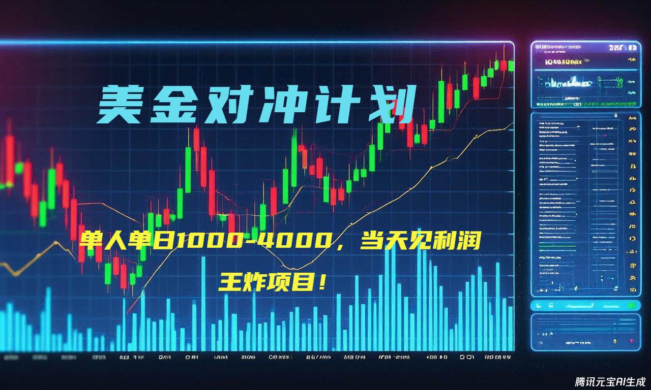 2025年最牛项目“美金先登计划”，全新对冲玩法，每天稳赚1K-4K-安索博客网