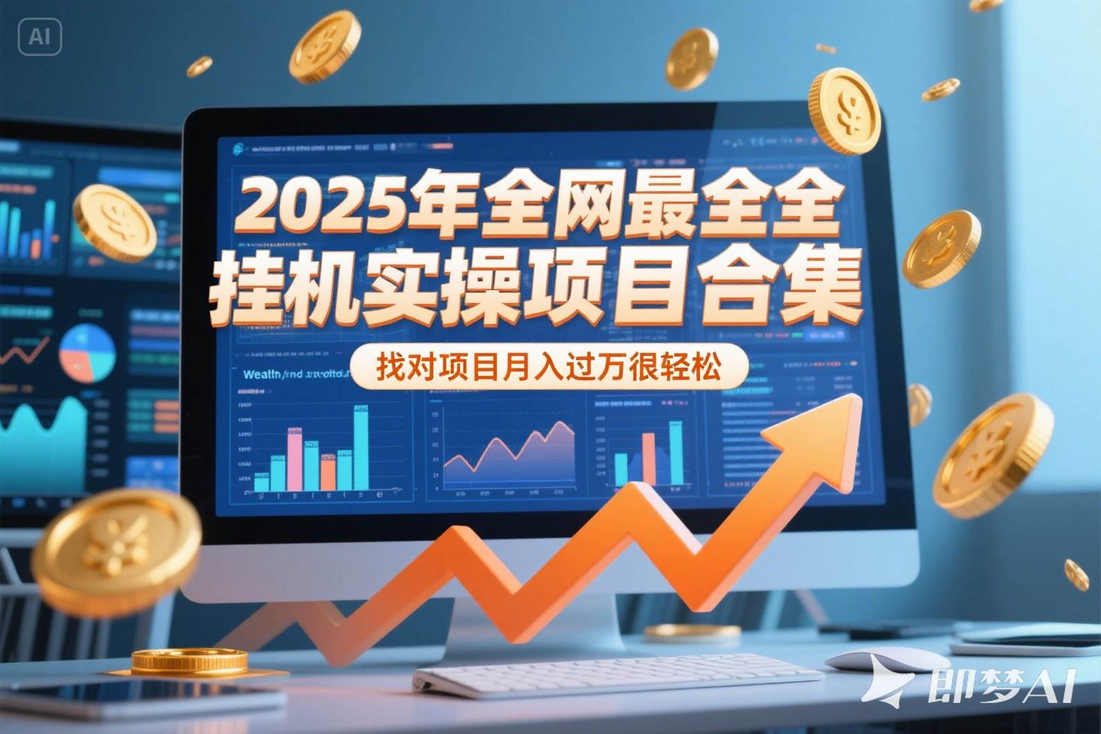 2025年挂机实操项目大揭秘，轻松上手赚点零花钱！-安索博客网