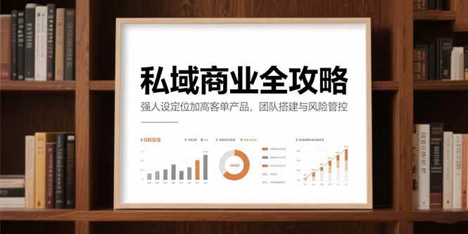 私域商业全攻略：人设强、客单高、团队稳，一步步教你赚钱-安索博客网