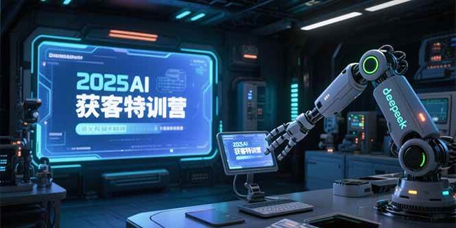 2025年AI获客特训营，手把手教你用deepseek搞定图文视频-安索博客网