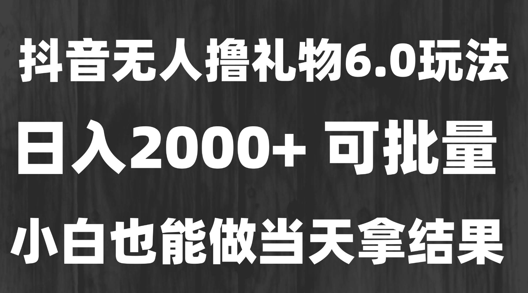 最新风口项目：躺着也能赚钱，一天轻松2000+，新手当天就能上手-安索博客网