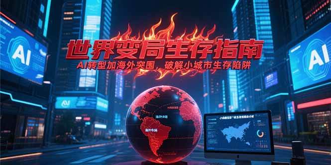 世界乱成这样，咱普通人该怎么活？AI转型+海外机会，小城市也能闯出新路-安索博客网