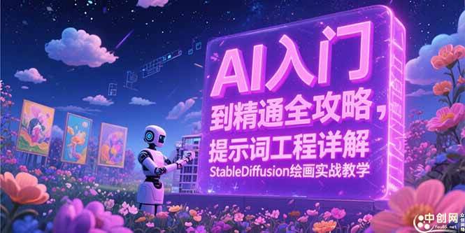（15181期）AI从菜鸟变大神，提示词工程手把手教，StableDiffusion实战画画课-安索博客网