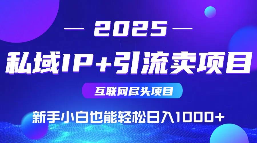 (14613期)私域IP+卖项目，普通人也能轻松日入1000+-安索博客网