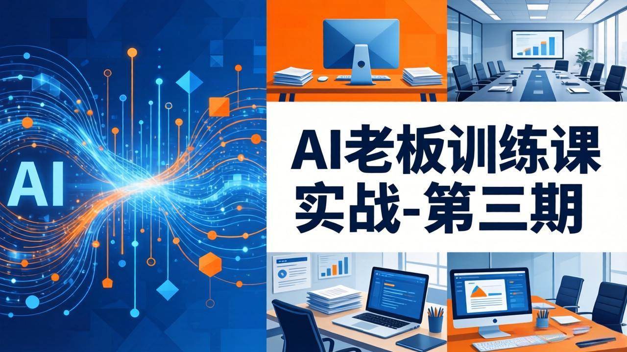 （18025期）AI老板训练课实战-第三期：AI+内容落地赚钱，手把手教你从零开始-安索博客网