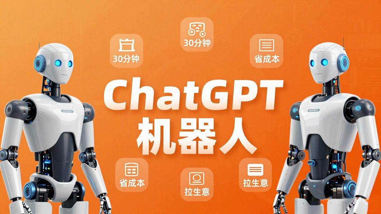 智能机器人定制速成课：30分钟搞定ChatGPT机器人，省时省钱还能拉生意-安索博客网
