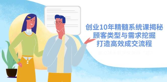 创业十年干货大公开：搞懂顾客想要啥，成交比别人快一步-安索博客网