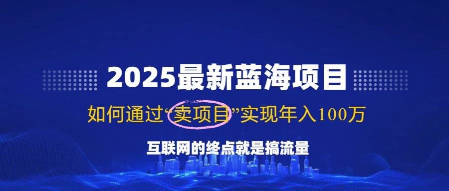2025年新风口！不用门槛，轻松复制，月入10万+，小白也能上手！-安索博客网