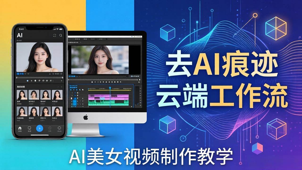 17928期：手把手教你做AI美女视频，去AI味、云端出图，手机电脑都能搞，不用高配-安索博客网