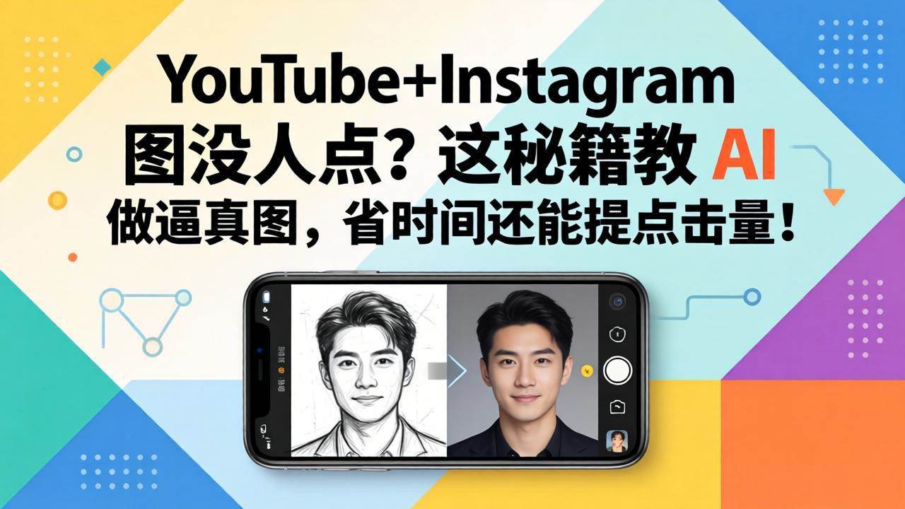 YouTube和Ins图没人看？这个AI秘籍教你做超逼真图片，省时间还能涨点击量-安索博客网