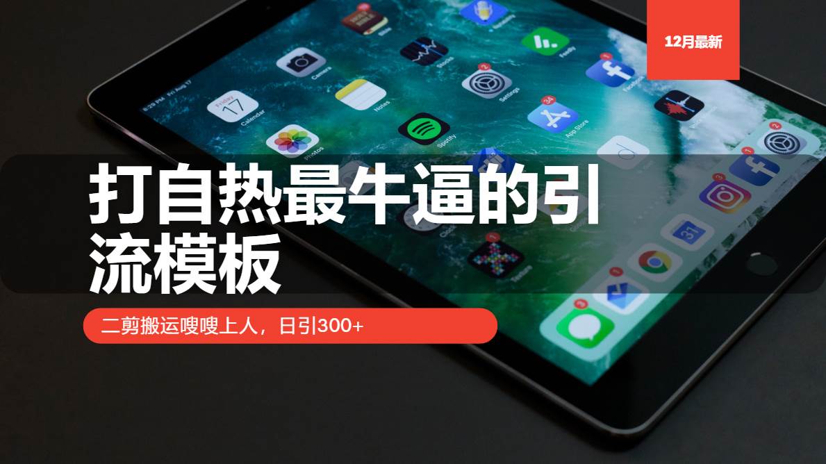 引流最牛玩法来了！简单粗暴，每天轻松引300+-安索博客网