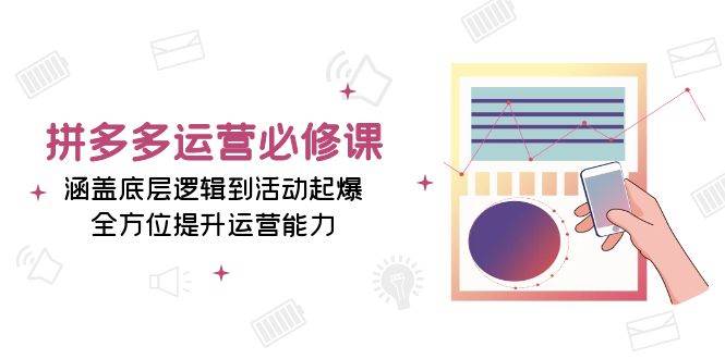 拼多多运营必修课：从底层逻辑到活动爆单，帮你全面提升运营能力-安索博客网