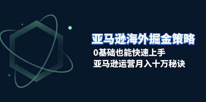 亚马逊海外赚钱新招：小白也能月入十万，零基础轻松上手-安索博客网