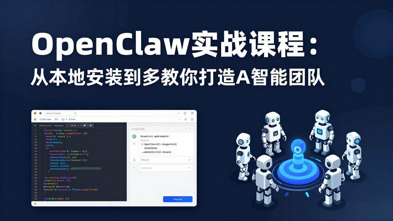 （17883期）OpenClaw实战课：从本地装到多Agent联手，手把手带你造个AI团队-安索博客网