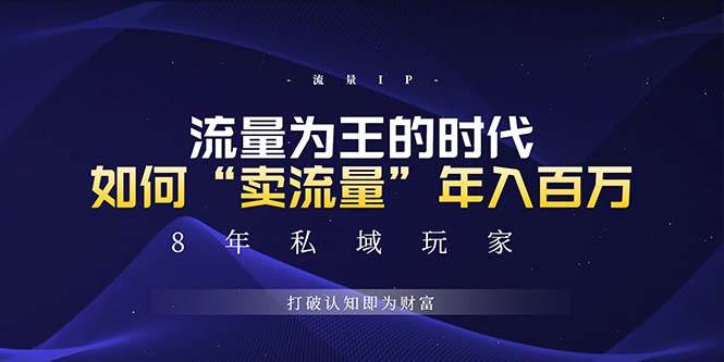 未来怎么靠“卖流量”年入百万？这个蓝海项目能扛过所有周期-安索博客网