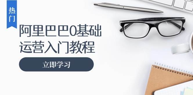 （13291期）阿里巴巴运营零基础入门教程：开店、运营、推广一网打尽，轻松变身电商大神-安索博客网