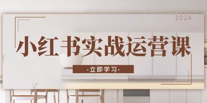 （13238期）小红书实战运营课：从开店到直播话术，手把手教你做出爆款笔记和高效直播-安索博客网