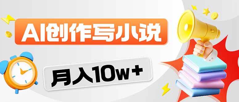2026热门风口：用AI写小说，月入10W+不是梦！-安索博客网