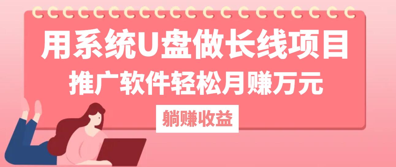 12666期：拿U盘搞事情，推广软件月入过万（附教程+软件）-安索博客网