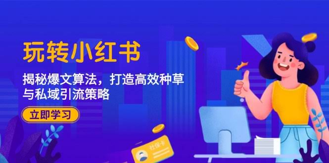 小红书爆款秘籍：轻松搞定算法，玩转种草和引流-安索博客网