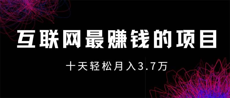 （12396期）这可能是互联网上最赚的项目，月入7万+不是梦，团队新玩法来啦！-安索博客网