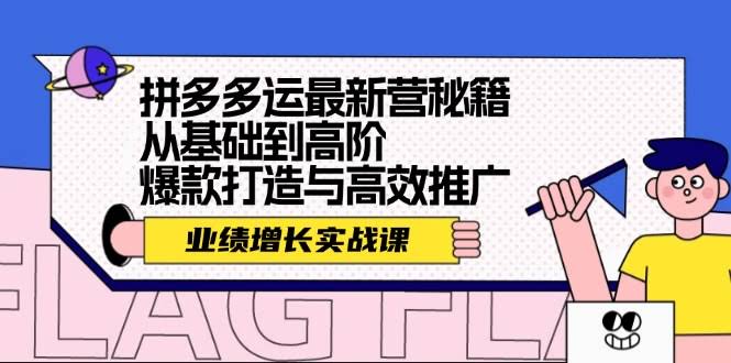 拼多多运营实战秘籍：手把手教你业绩暴涨，从零基础到大神，轻松打造爆款-安索博客网