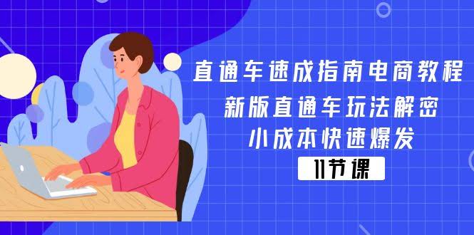 （11537期）直通车速成指南电商教程：新版玩法解密，小钱也能快速起飞（11节）-安索博客网