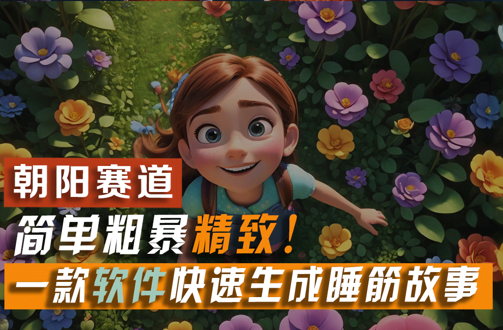 这款软件5分钟就能做爆款睡前故事，小白也能月入2万+-安索博客网