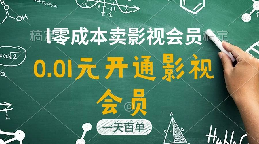 （11001期）教你用1分钱开影视会员，日赚上千，一天卖100多单-安索博客网