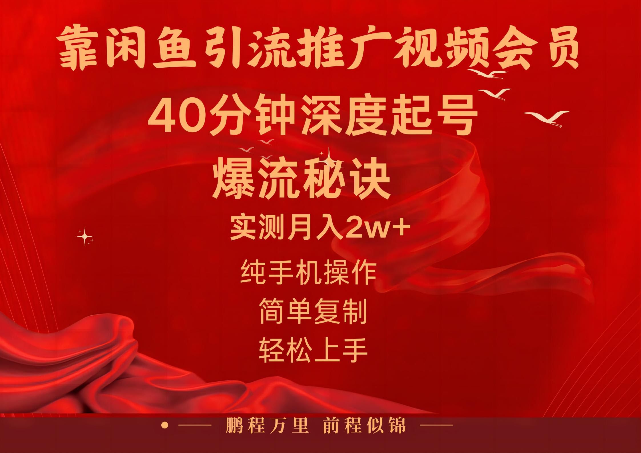 （10895期）闲鱼暴力引流推广视频会员，日入2W+，操作超简单！-安索博客网