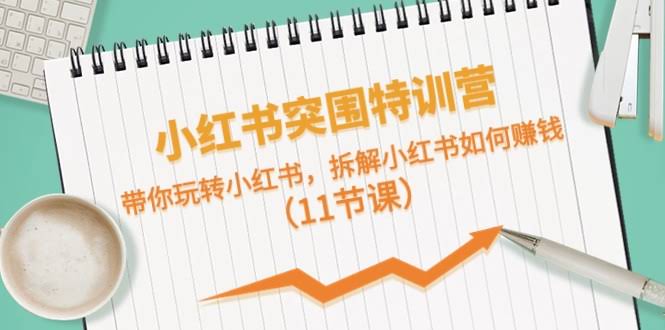 （10868期）小红书突围特训营，手把手教你玩转小红书，拆解小红书赚钱的秘密（11节课）-安索博客网