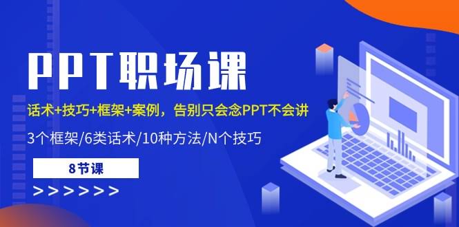 PPT职场课：教你轻松讲好PPT，不再只会念稿子（8节课）-安索博客网
