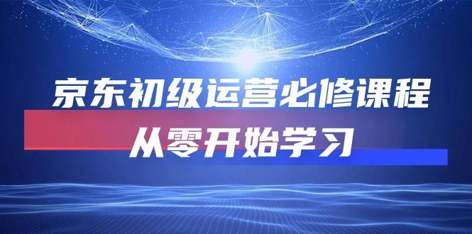 京东初级运营必修课，零基础也能上手-安索博客网