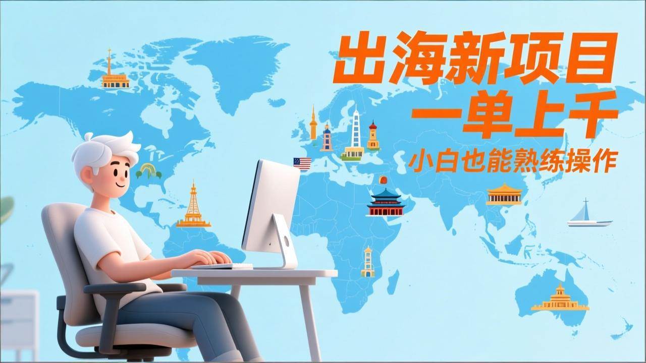 出海新玩法，一单赚上千，小白也能干-安索博客网