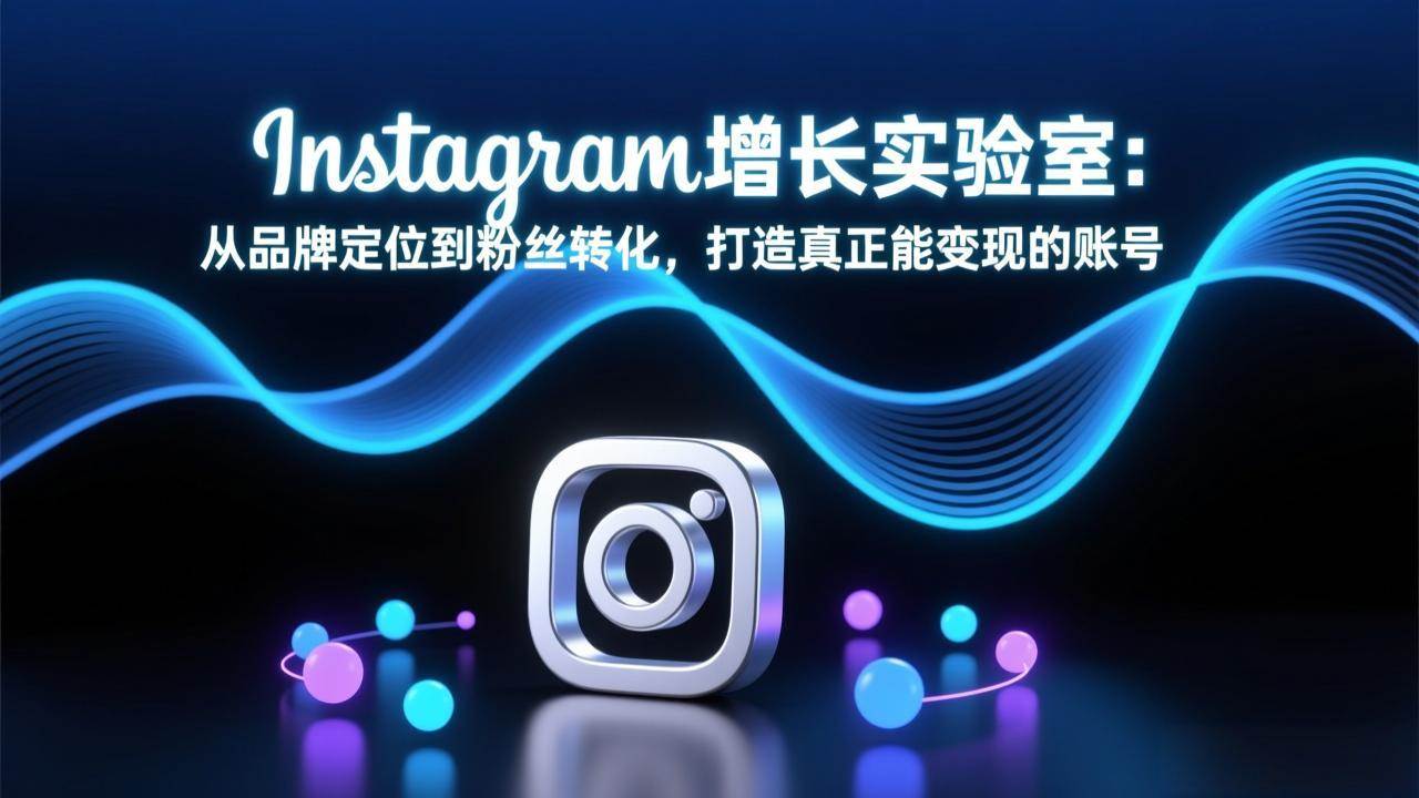 Instagram增长实验室：从品牌定位到粉丝转化，打造能赚钱的账号-安索博客网