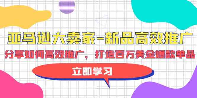 （9945期）亚马逊大卖家教你：新品推广怎么玩，轻松打造百万美金爆款-安索博客网